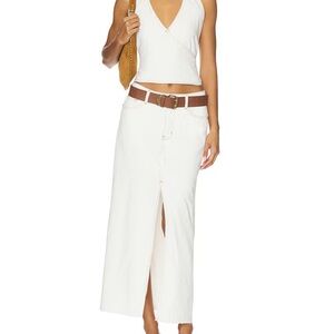 Lioness Super Sweet Maxi Skirt in Porcelain - M